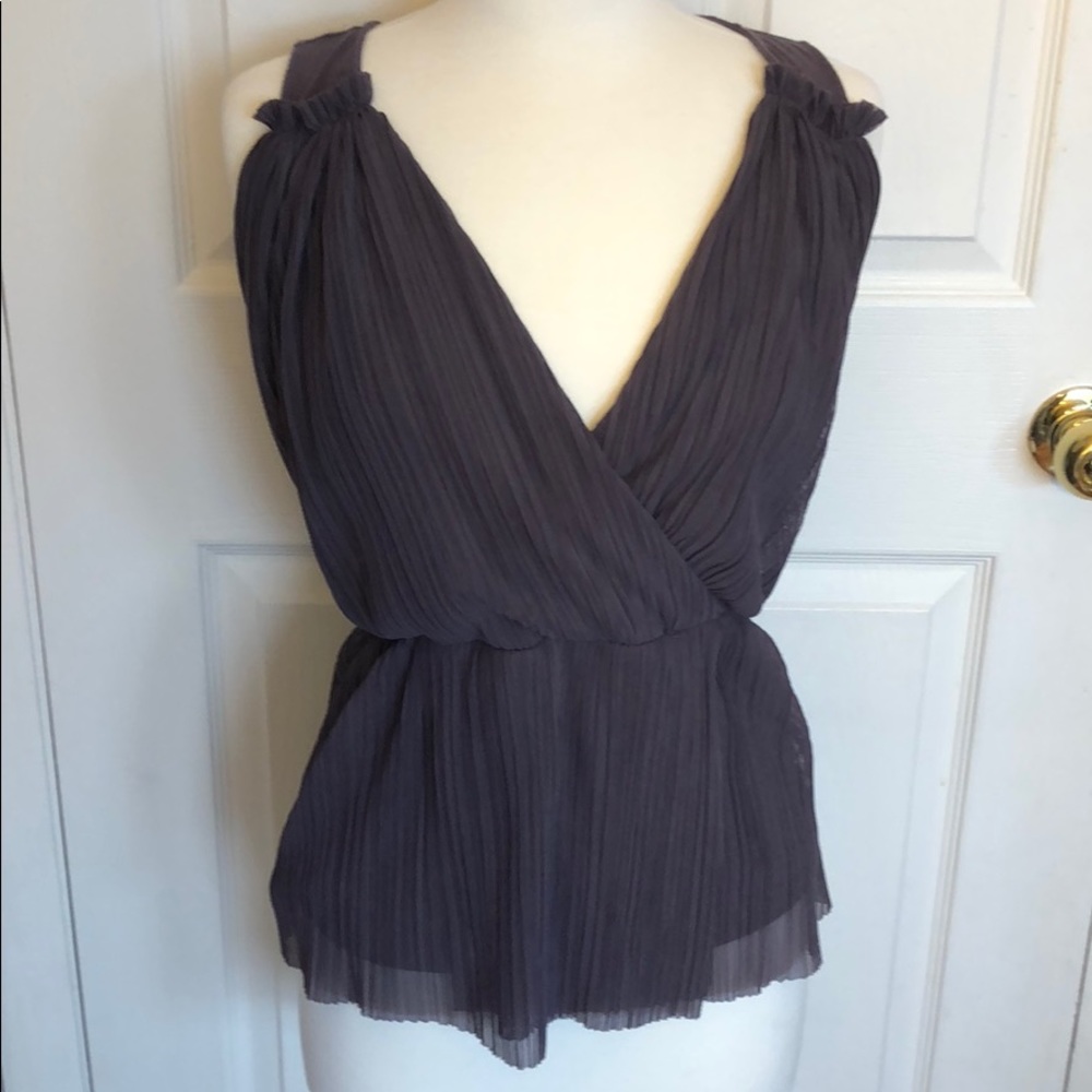 Draped Anthropologie top